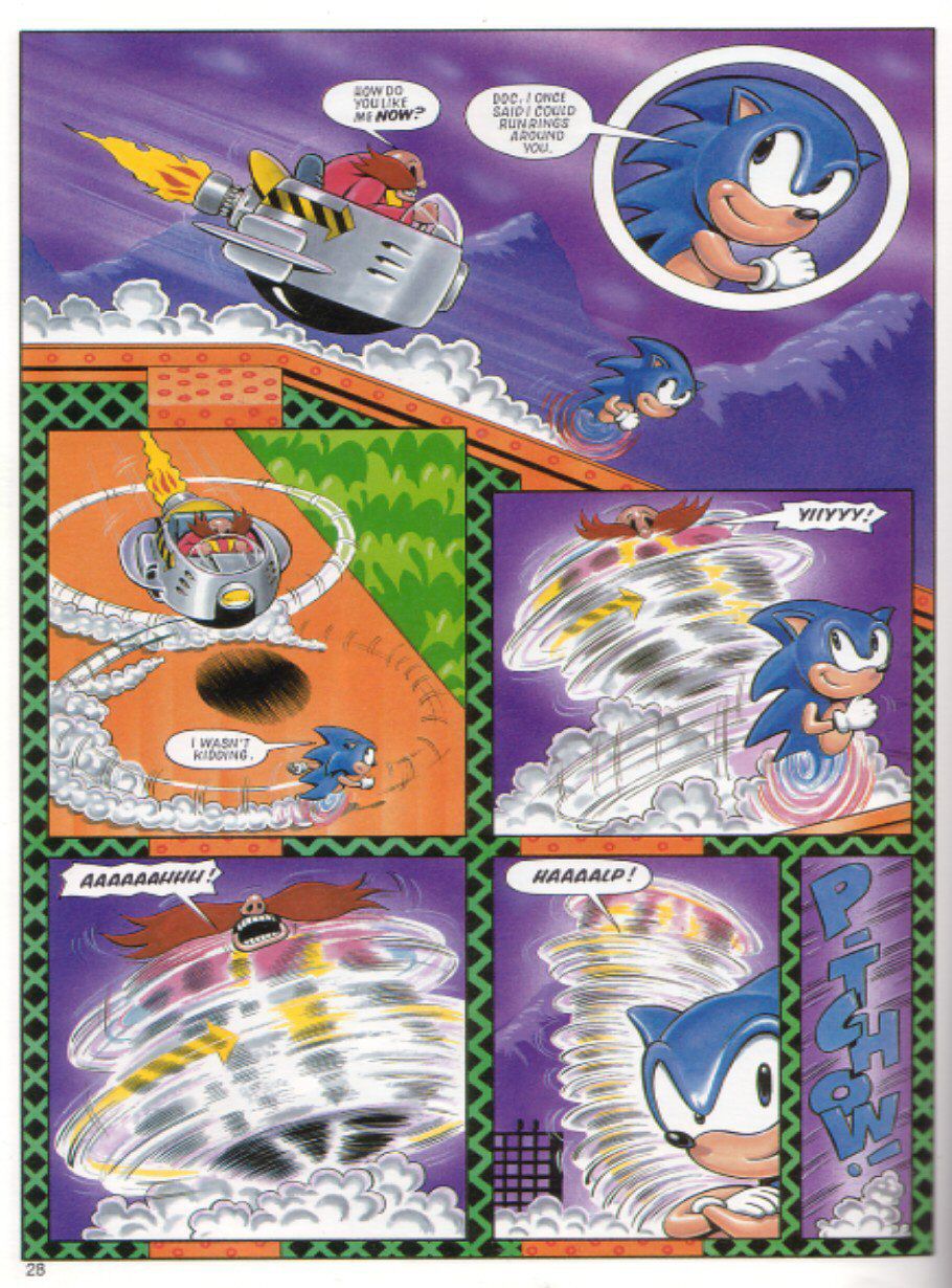 Sonic the Hedgehog Yearbook 1991 Page 27